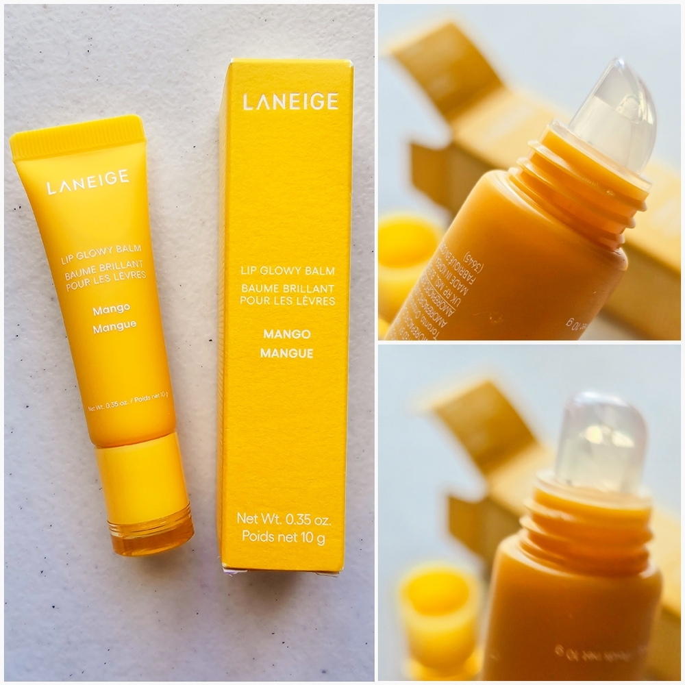 NEW LANEIGE Lip Glowy Balm: Mango